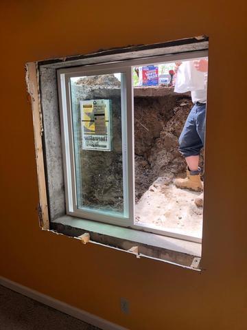 The Basement Doctor Of Central Kentucky Basement Waterproofing Photo Album Rockwell Window Well And Egress Window Installed In Louisville Ky