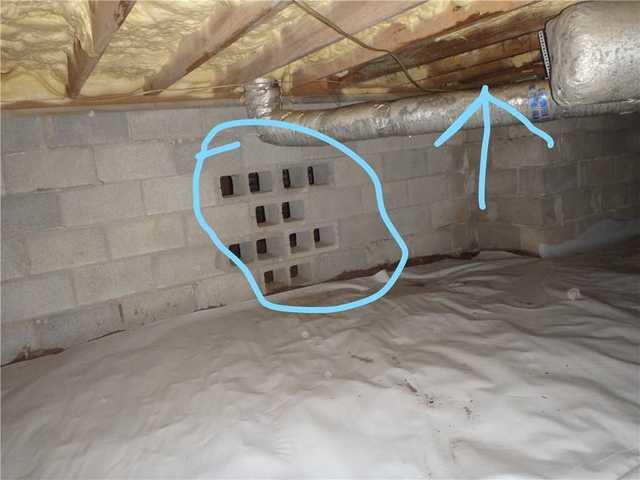 Previous Attempts to Fix the Crawl Space Failed