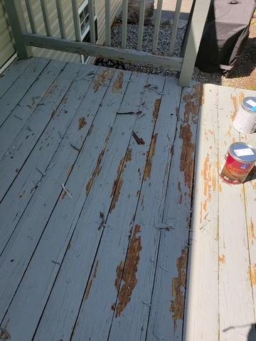 Deck Painting in Darien, CT