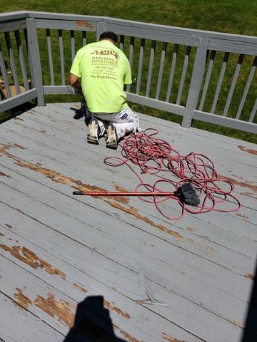 Deck Painting in Darien, CT