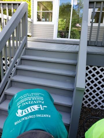 Deck Painting in Darien, CT