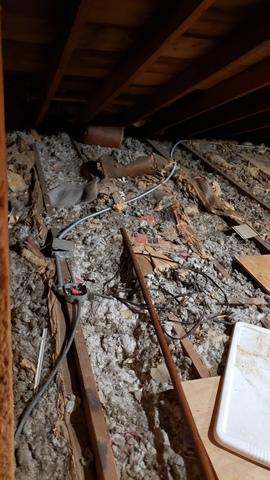 . Attic insulation