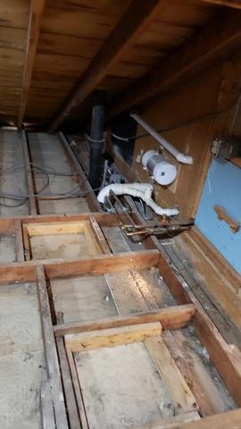 Attic insulation