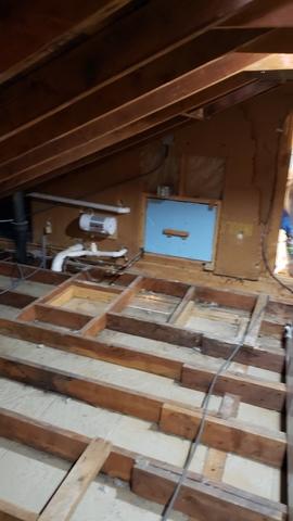Attic insulation