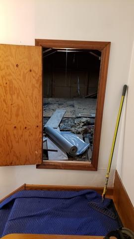 Attic insulation