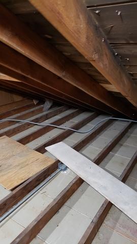 Attic insulation