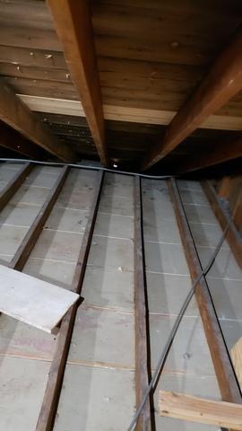 Attic insulation