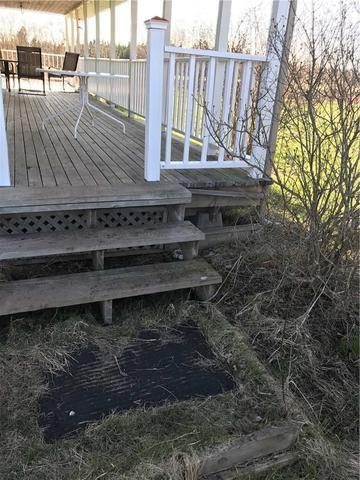 Before Deck Pier Installation