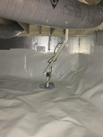 Crawl Space Repair Finished Photo