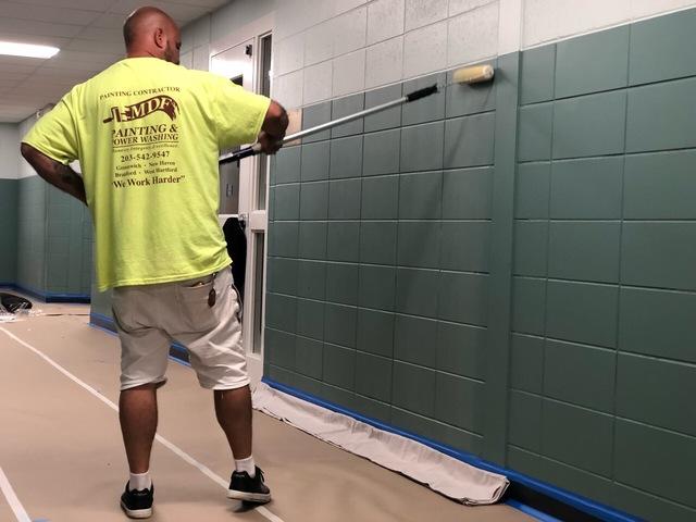 Commercial Interior Painting in Orange, CT.