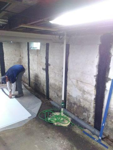 Basement Waterproofing Syracuse NY Carbon armor strips