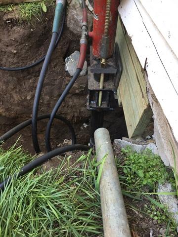 Helical Piers Installed in Woodville, WI