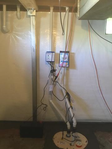 TripleSafe Sump Pump System.