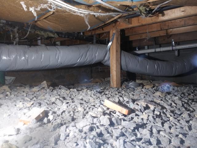 Evened Out Crawl Space
