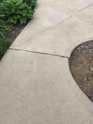 Cracked Sidewalk Repair