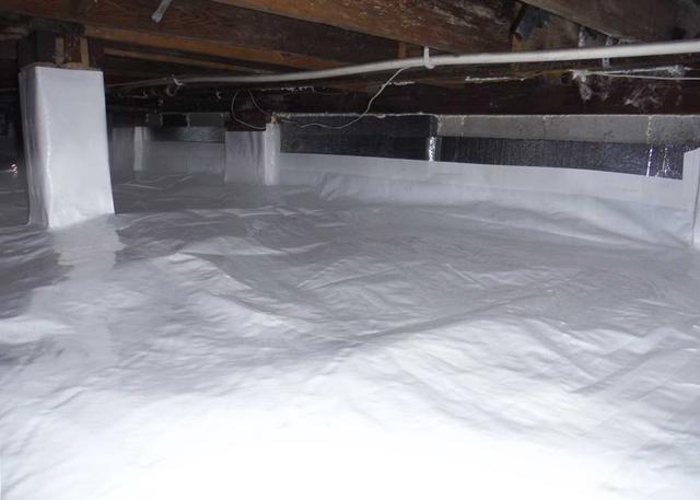 After having the crawl space flooded during Hurricane Florence, Southeast Foundation & Crawl Space Repair help a previous customer revive and clean her crawl space.