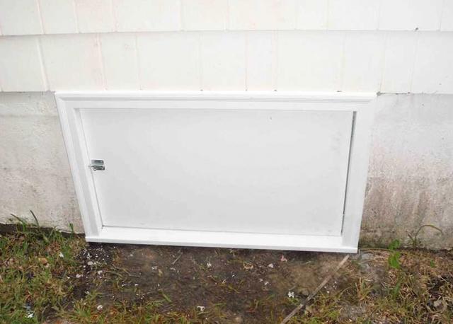 Custom Crawl Space Door