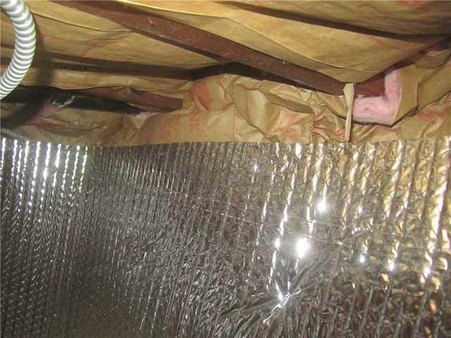 Leaky Crawl Space Wall Exposed to the Outside