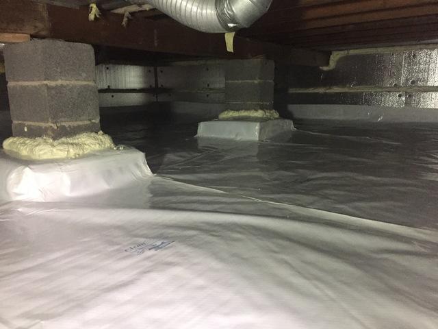 Crawl Space Drainage Matting