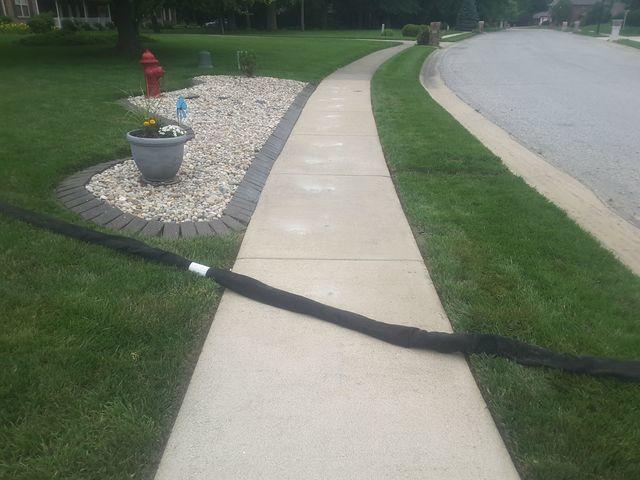 Pathway Leveler Woods Basement Systems, Inc. - Concrete Lifting and Leveling Photo ...