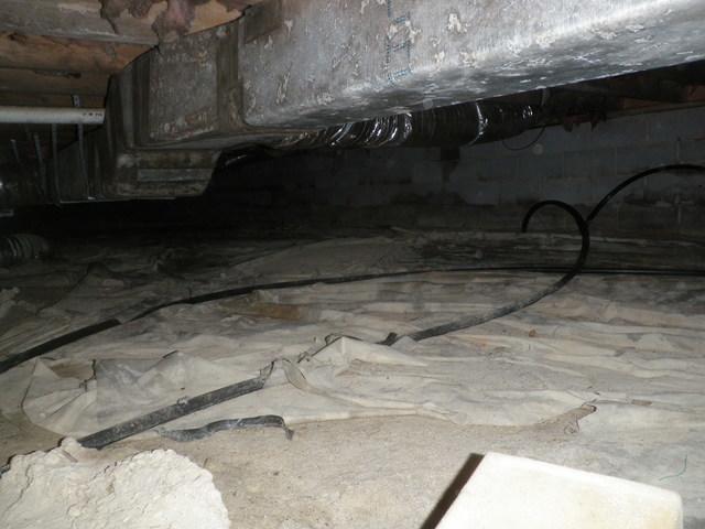 This Georgetown Delaware homeowner called Dr. Energy Saver because of concerns with the duct work. The vented crawlspace was damp because of moisture but didn't have standing water. During the Energy Audit the duct insulation was found to be dripping wet due to condensation. The taped seems were beginning to come apart. Duct Repair is one of the recommended options this homeowner went with. Crawlspace Encapsulation also prevents future damage to the duct work.