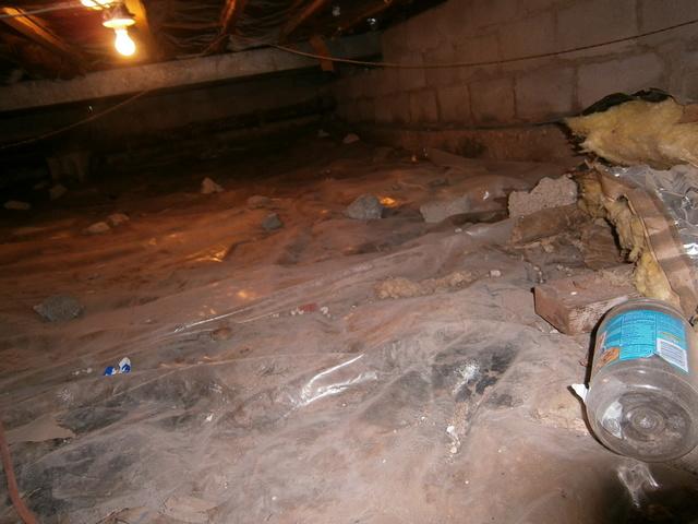 Poorly Sealed Crawl Space in Bronxville, NY