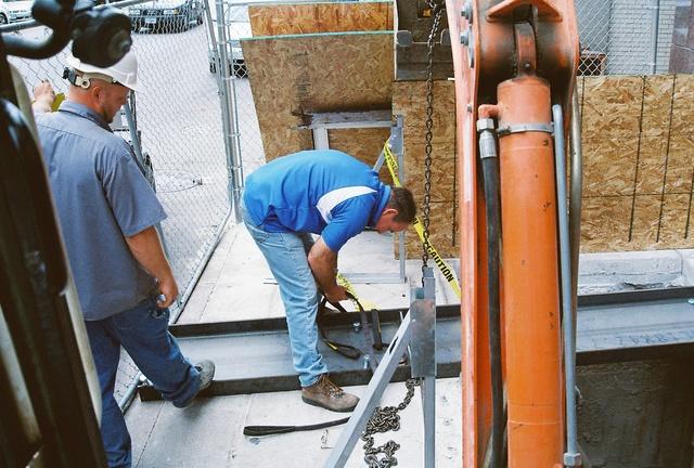 Securing the Beams at the Fleming Building