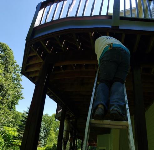 Deck Staining in Middletown, CT