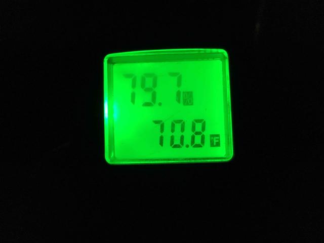 Relative Humidity & Temperature in the Crawl Space