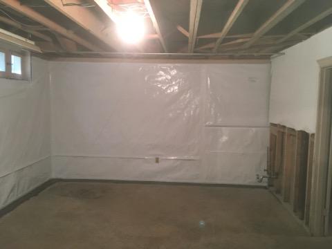 After Basement Waterproofing - CleanSpace & WaterGuard