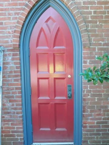 Exterior Door Painting in Fairfield, CT