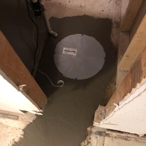 SuperSump installation