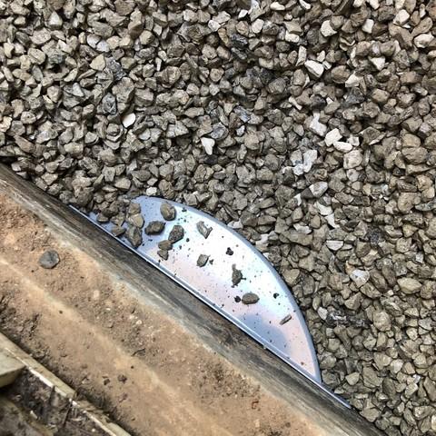 Window well drain - exterior