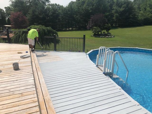 Deck Staining