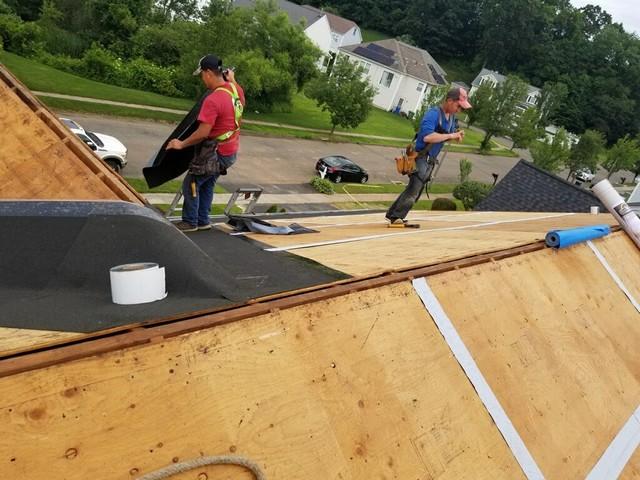 Built Right Home Solutions Roof Repair Photo Album Meriden Ct Hail Storm Damage Cynrose Place