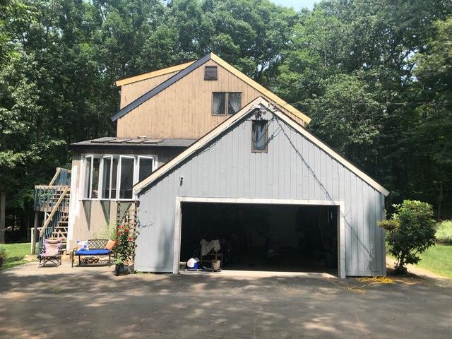 Garage Receives a New Paint Coat