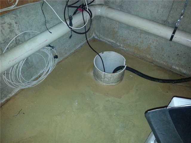 Open Sump Pump in Purchase, NY