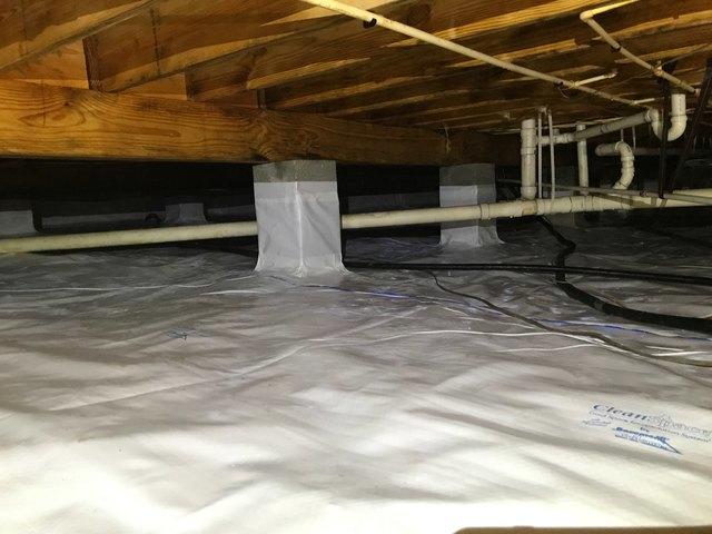 Sealed Crawl Space - After