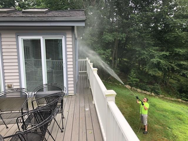 Aerial View for Power Washing