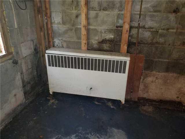 Trench Under Heater