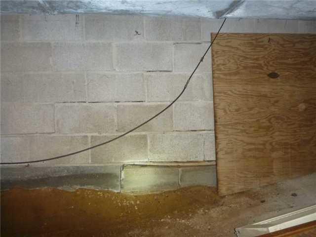 Stair Step Cracks