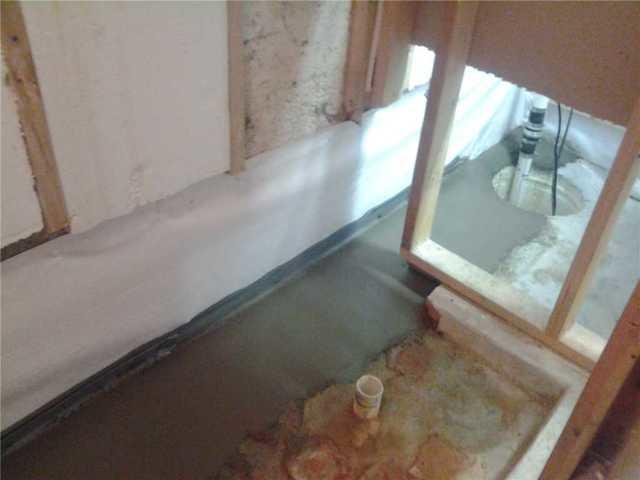 CleanSpace on Basement Walls