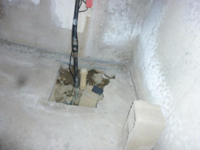 Old Sump Pump in Canton Center, CT