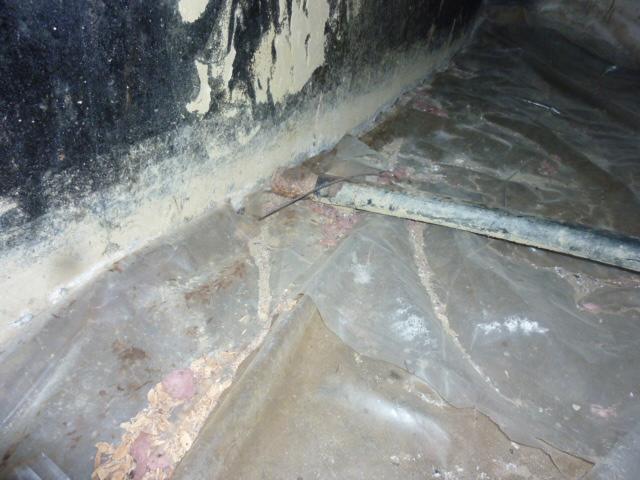 Before our team came in, this Canton Center crawlspace was humid and moldy. We installed the SmartDrain Crawl Space Drain. It functions like a full-sized sump pump system, and includes a WaterWatch alarm system, which automatically sounds when water enters the drain to alert the homeowners of the water problem.