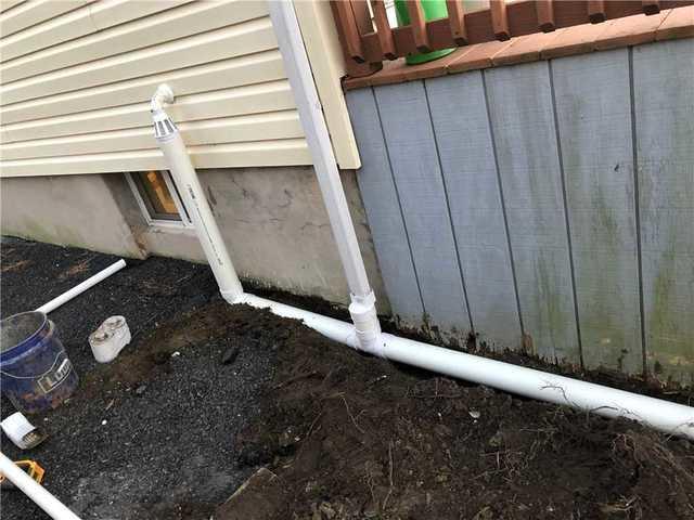 With the drainage pipe extending outside the basement, cold temperatures can cause the pipes to freeze, blocking the pumped water from being ejected from the basement. IceGuard gives water another escape route with three openings to allow water to get out.