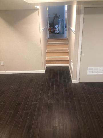 Stairs and new ThermalDry Flooring