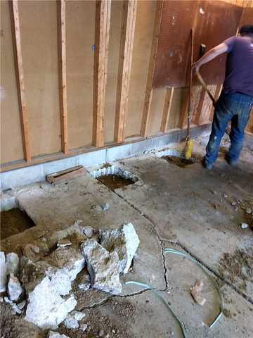 Digging to Install Helical Piers