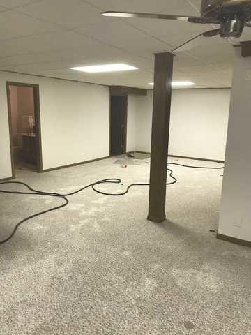 Our drying team was able to help these Libertyville homeowners, following a basement flood, due to sump pump failure.