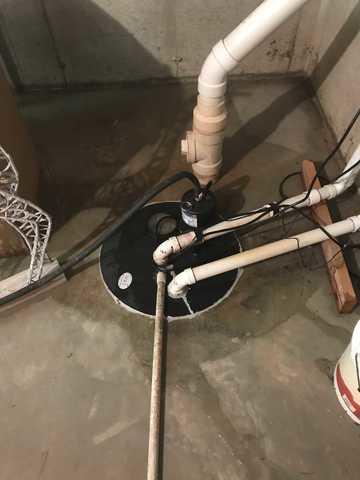 Flooded basement in Libertyville IL