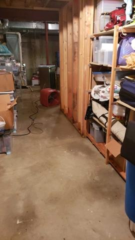 Flooded basement in Libertyville IL